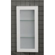 Glass Door Shaving Cabinet - 350mm